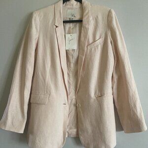Joie oversized linen blazer